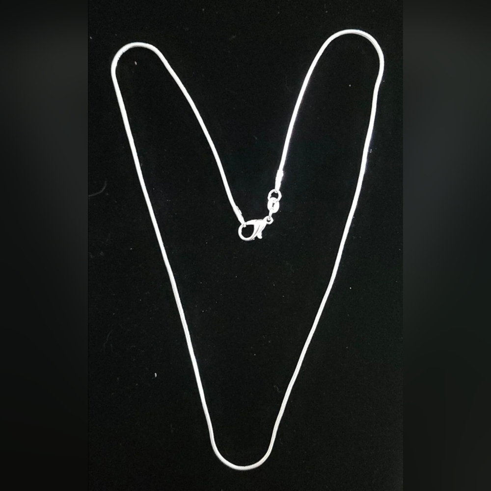 NEW Sterling Silver 925 Snake Chain Necklace 18" /  18 Inches